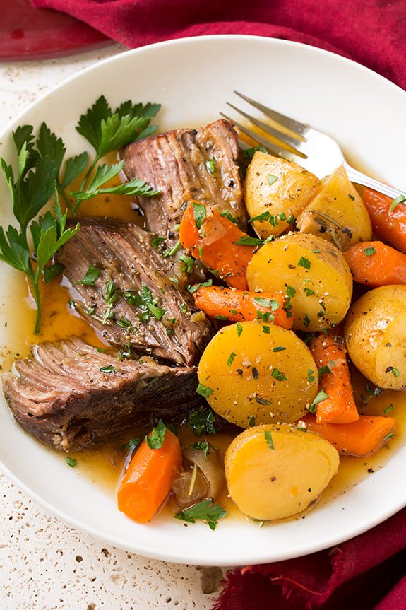 Classic Pot Roast in Instant Pot: Recipe for Beef, Potatoes & Carrots